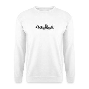 Canine - Unisex Sweatshirt - white - Front