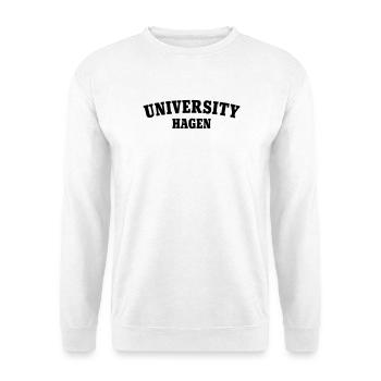 University of Hagen - Unisex Sweatshirt - white - Front