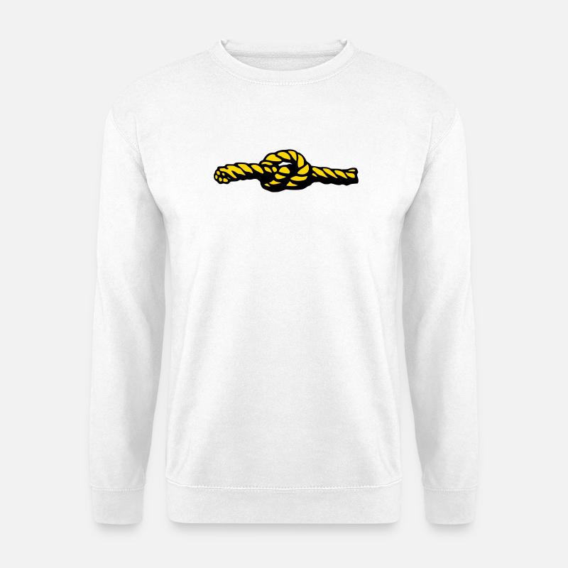 Knoten - Unisex Pullover - Weiß