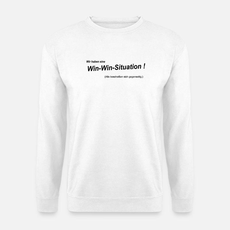 Win-Win - Unisex Sweatshirt - white