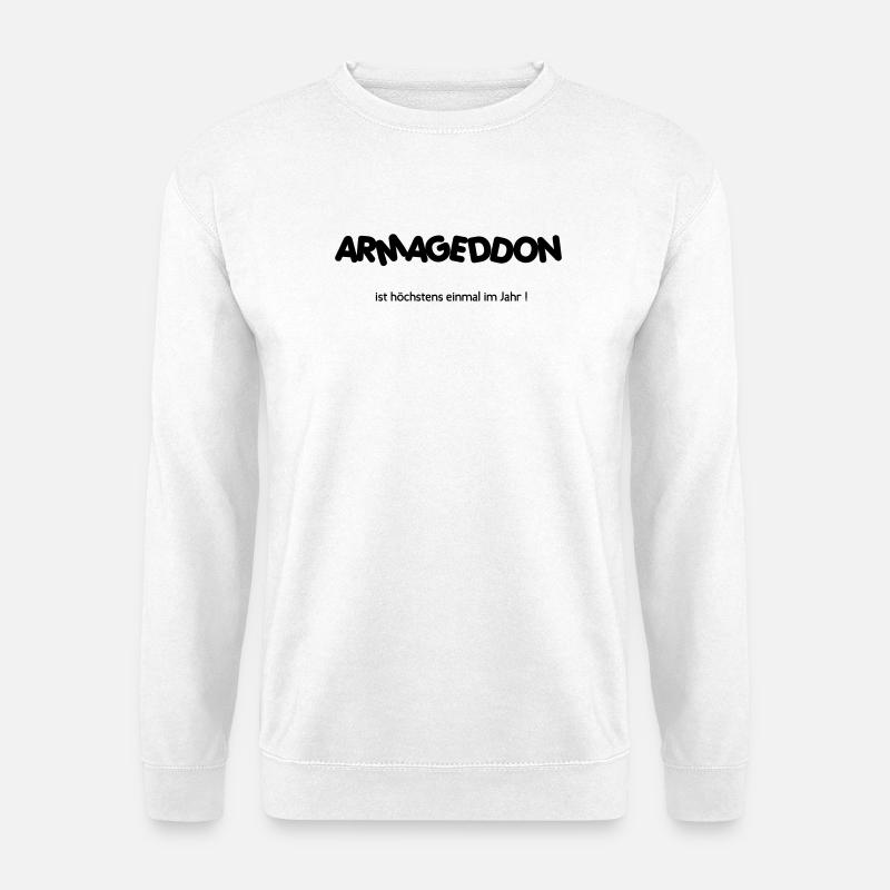 Armageddon - Unisex Pullover - Weiß