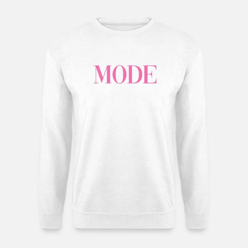 Mode  - Unisex Pullover - Weiß