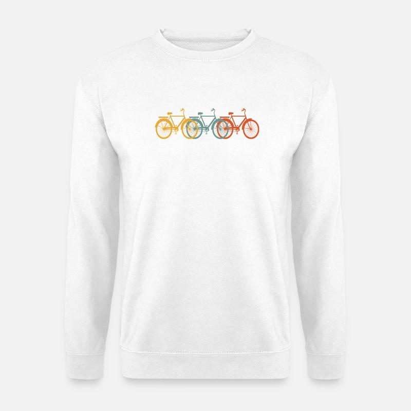 Fahrrad Rad - Unisex Pullover - Weiß