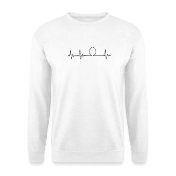 Fans de poulet - Coq - Coq - Poussin - Œuf - Sweat-shirt Unisexe - blanc - Devant