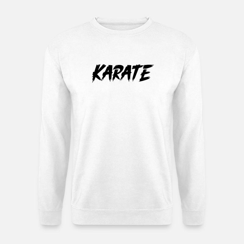 karate - Unisex Pullover - Weiß
