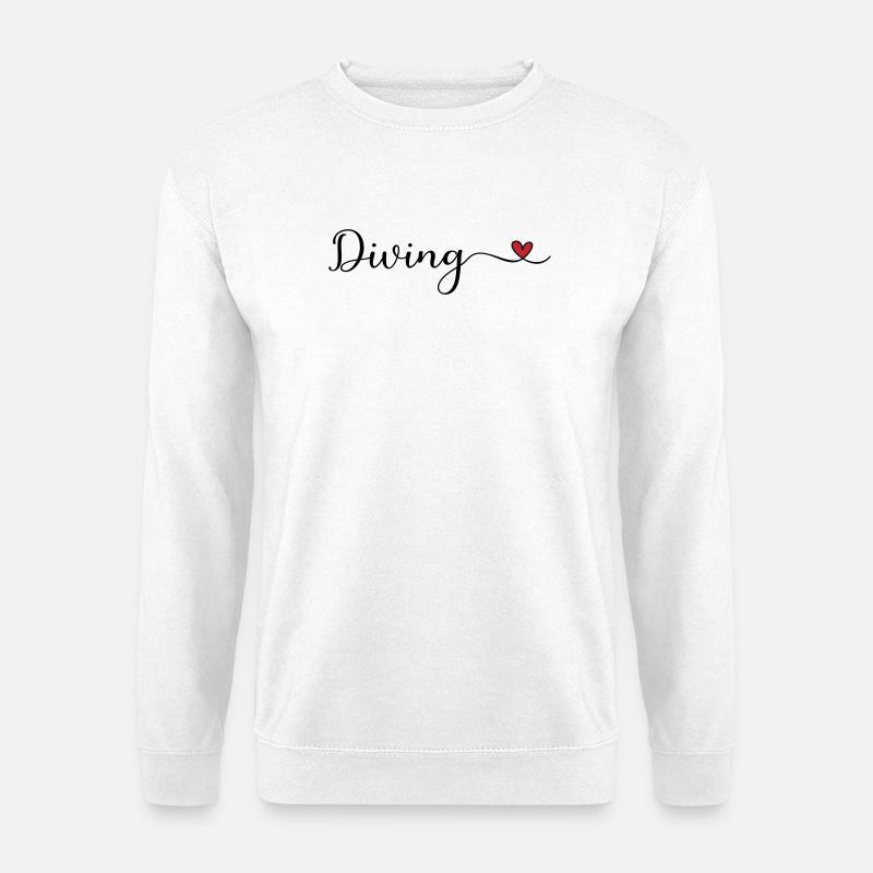 Dive - Unisex Sweatshirt - white