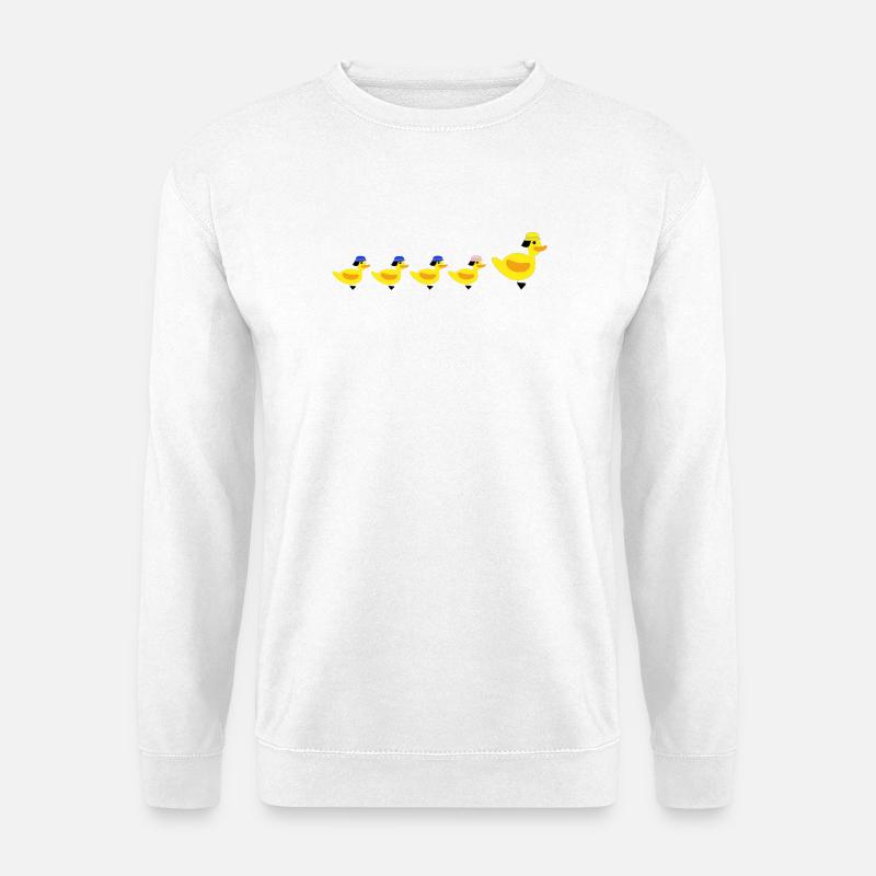 Feuerwehrenten - Familie - Unisex Pullover - Weiß