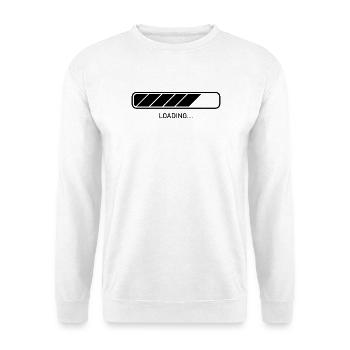 loading - Unisex Sweatshirt - white - Front