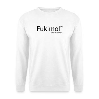 Don't Care Drug Fukimol Funny Men's Inappropriate - Unisex Sweatshirt - white - Front