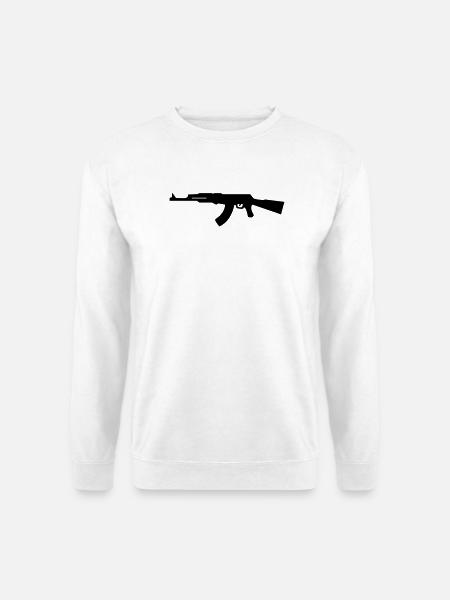 Gewehr - Unisex Pullover - Weiß
