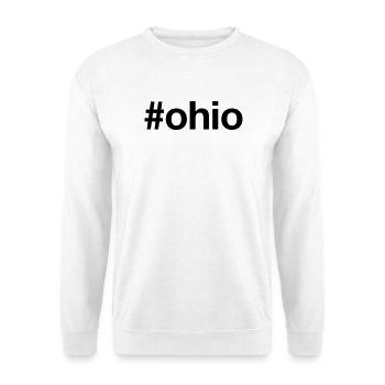 OHIO Hashtag - Unisex Sweatshirt - white - Front
