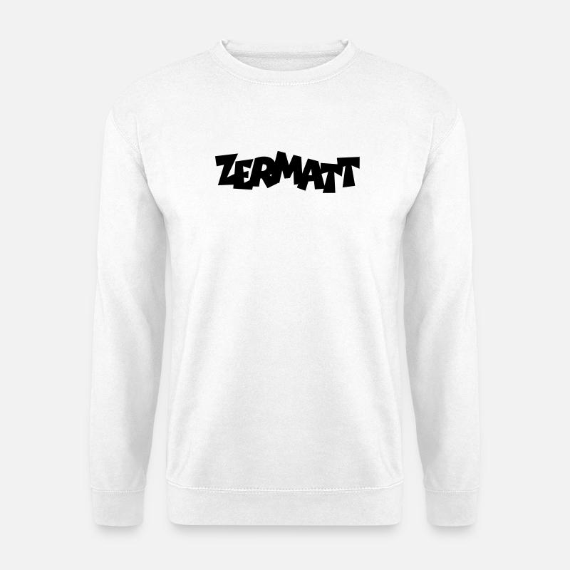Zermatt - Unisex Pullover - Weiß