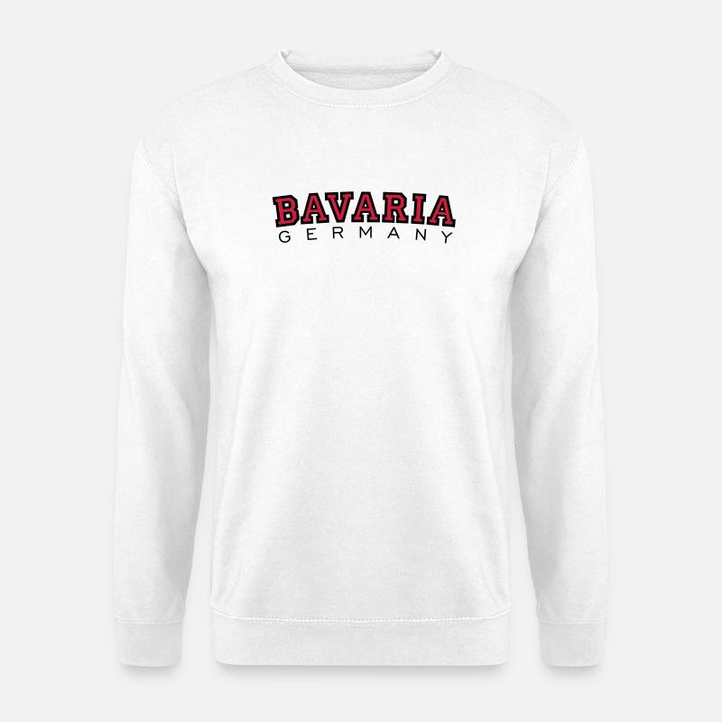 Bayern Bavaria Germany - Unisex Pullover - Weiß