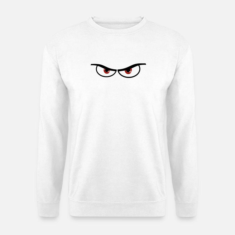 Evil eyes - gift idea - Unisex Sweatshirt - white