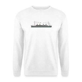 Titanic Ship - Unisex Sweatshirt - white - Front