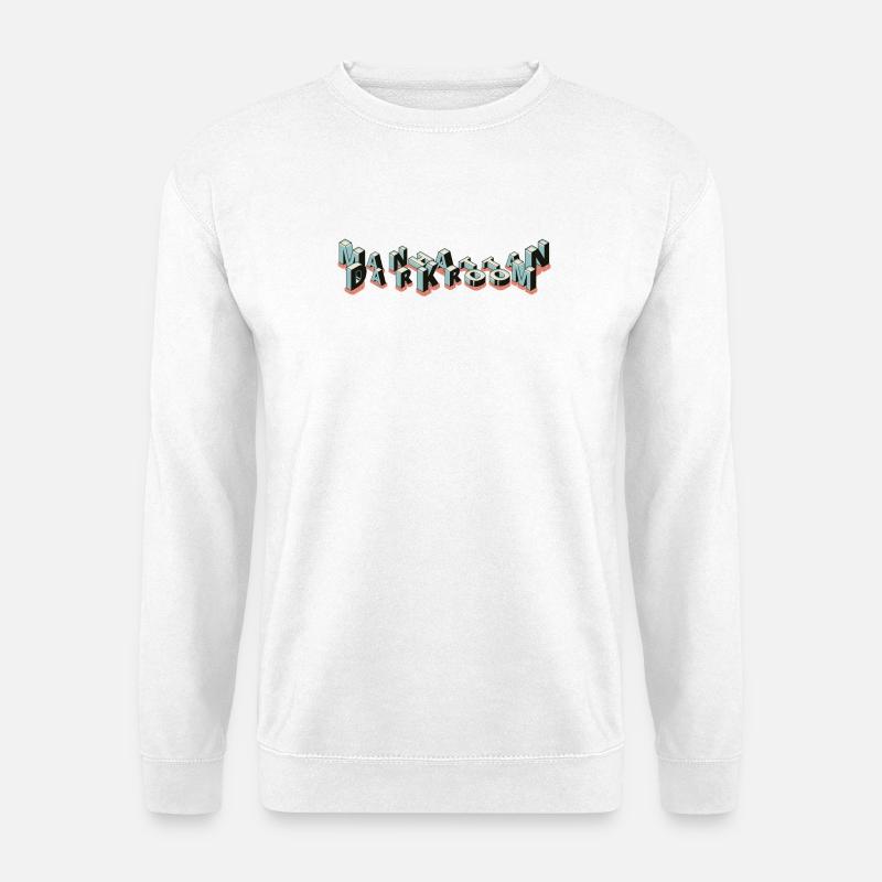 Manhattan Dunkelkammer - Unisex Pullover - Weiß