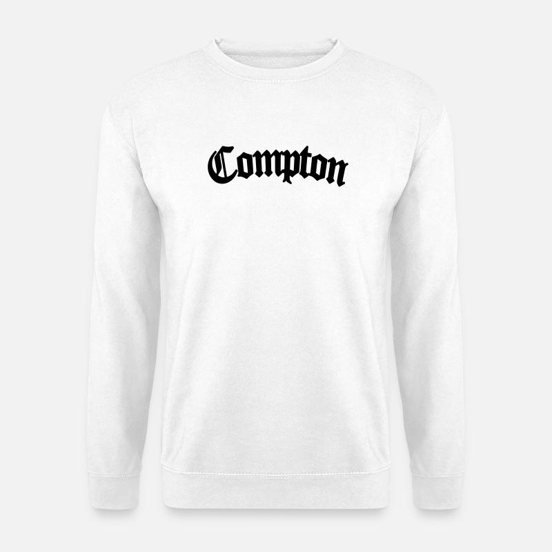 Compton - Sweat-shirt Unisexe - blanc