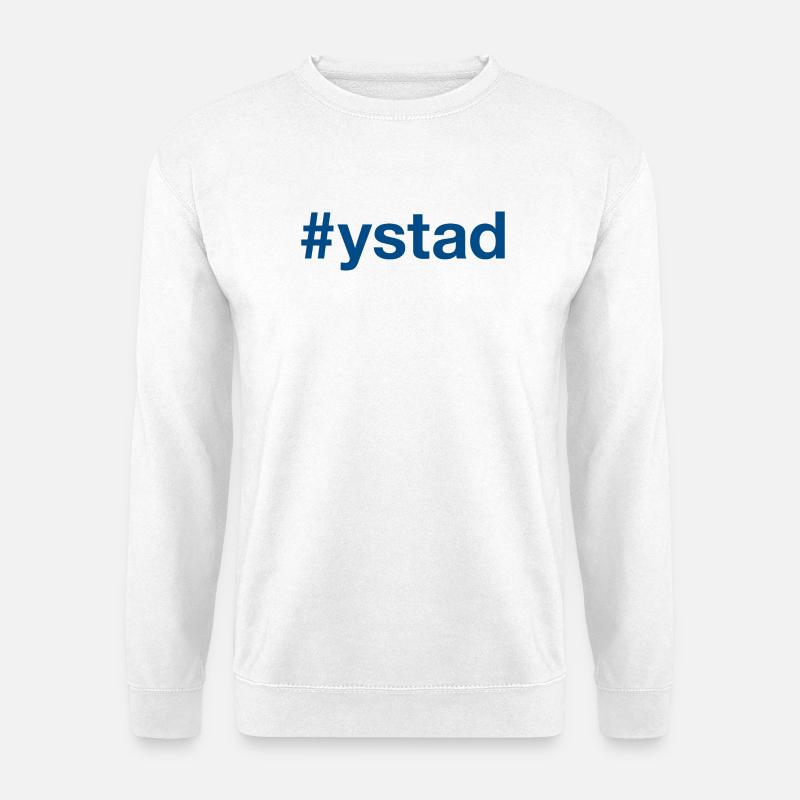 YSTAD Sweden Schweden - Unisex Pullover - Weiß