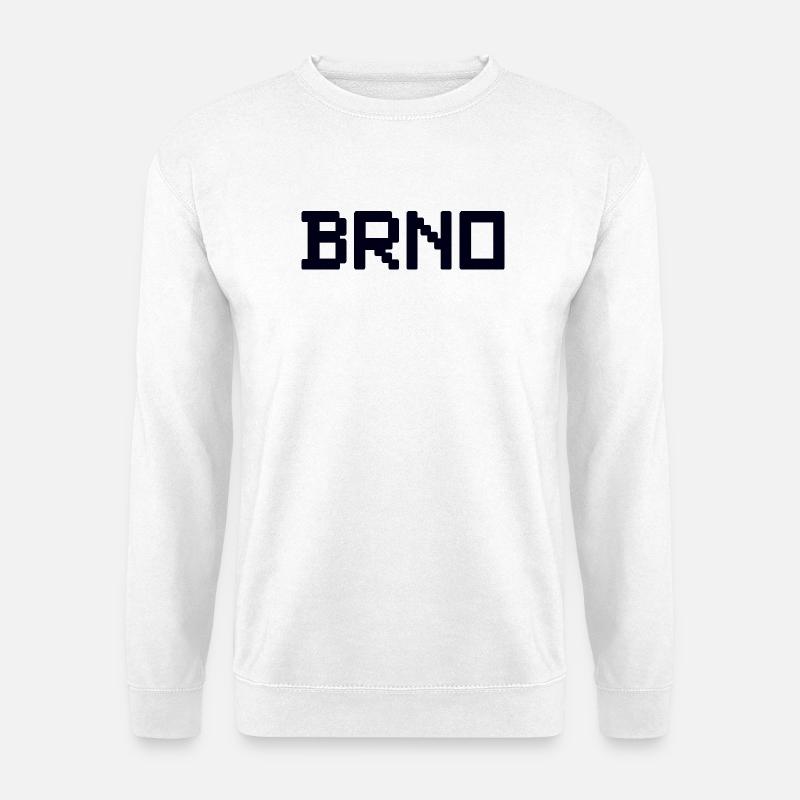BRNO Tschechien - Unisex Pullover - Weiß