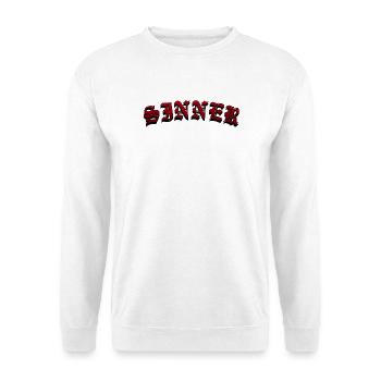 Sinner - Unisex Sweatshirt - white - Front