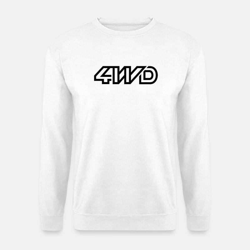 4WD - Unisex Pullover - Weiß
