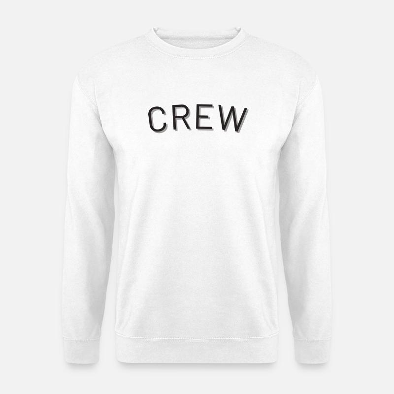 Crew - Unisex Pullover - Weiß