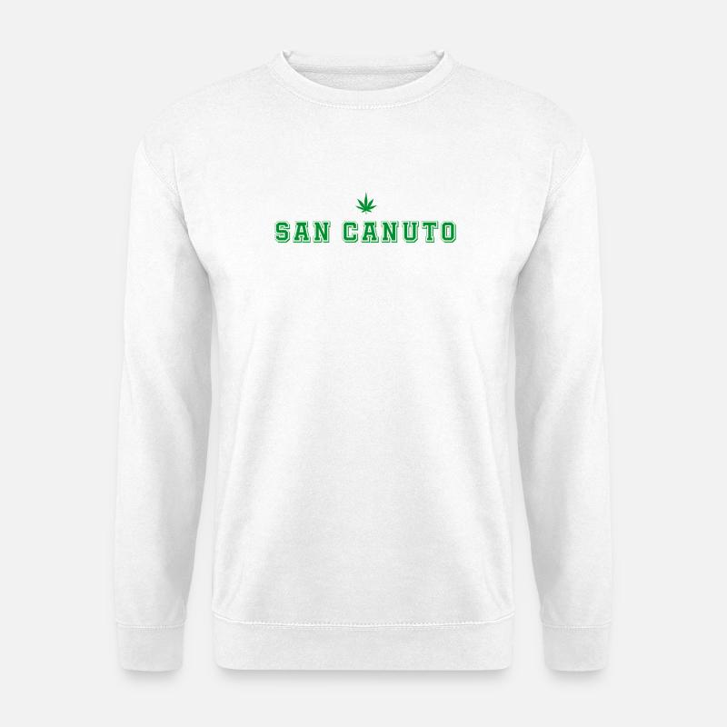 San Canuto Retro - Unisex Pullover - Weiß