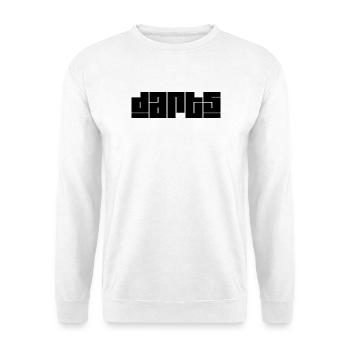 Fléchettes, fléchettes - Sweat-shirt Unisexe - blanc - Devant