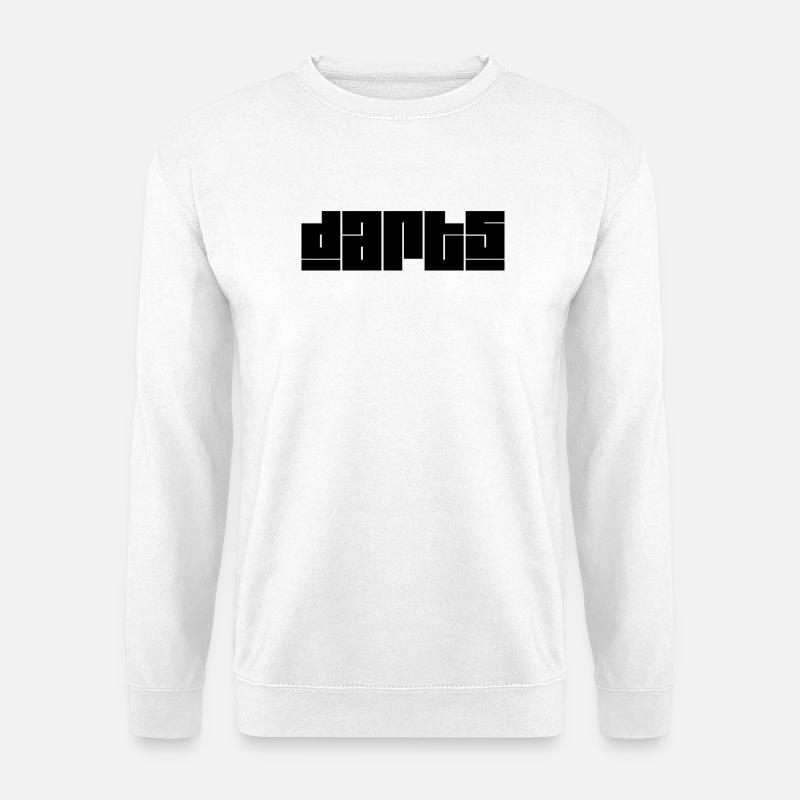 Dart,Darts - Unisex Pullover - Weiß