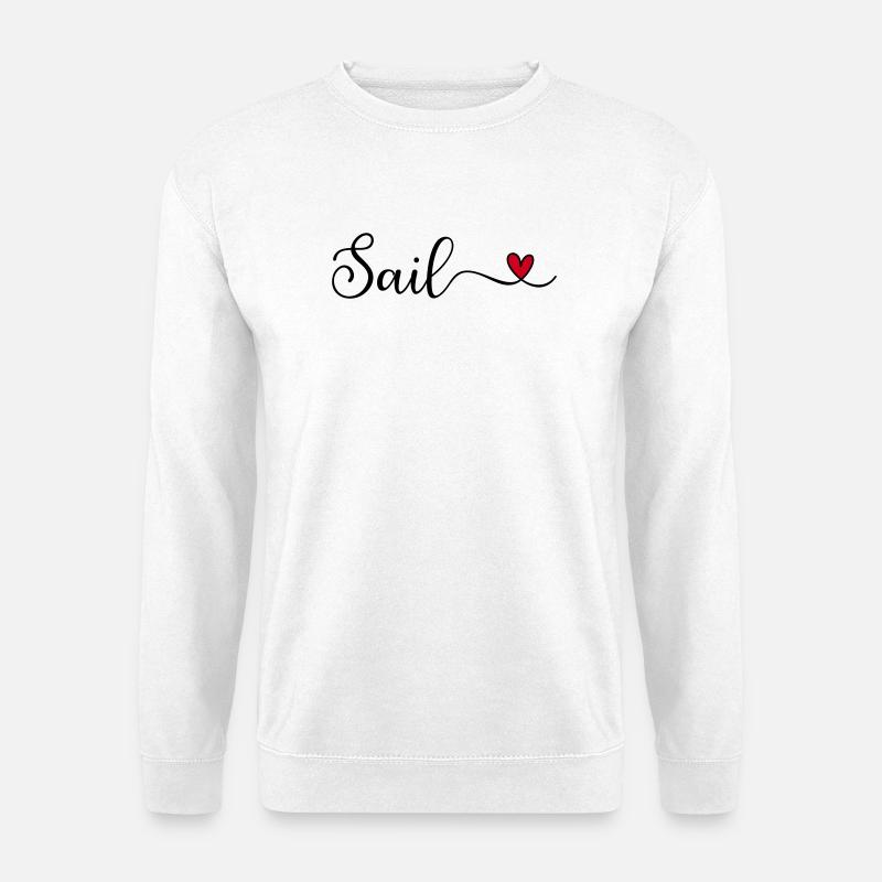 sail - Unisex Pullover - Weiß