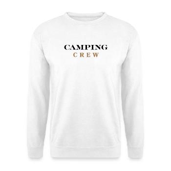 Camping Crew - Unisex Sweatshirt - white - Front