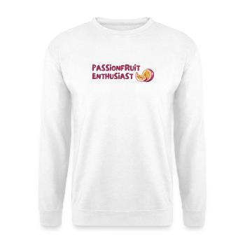 Passion Fruit Enthusiast - Unisex Sweatshirt - white - Front