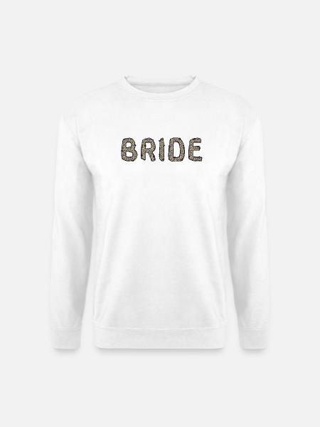 Braut, Junggesellinnenabschied, Leo, JGA - Unisex Pullover - Weiß