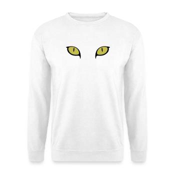 Cat Eyes - Unisex Sweatshirt - white - Front