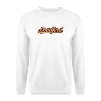 Bradford Vintage Lettering - Unisex Sweatshirt - white - Front