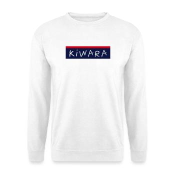polizei KIWARA lustig logo pozilei frozelei - Unisex Pullover - Weiß - Vorne