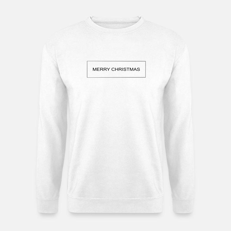 MERRY CHRISTMAS - Unisex Pullover - Weiß