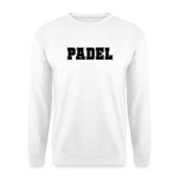 Padel Bold - Unisex Sweatshirt - white - Front