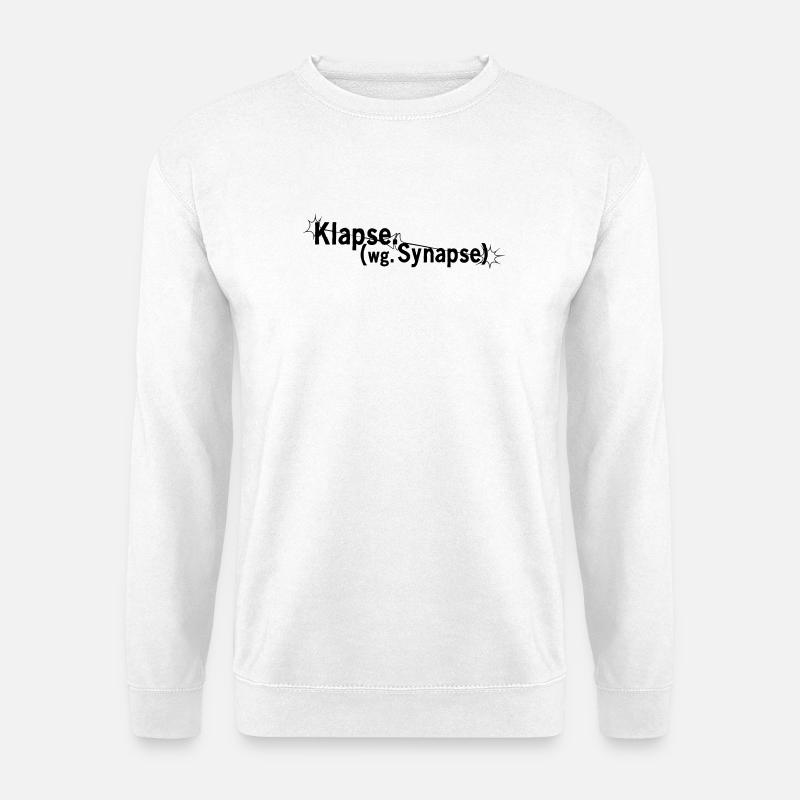 Gifles dues à la synapse - Sweat-shirt Unisexe - blanc