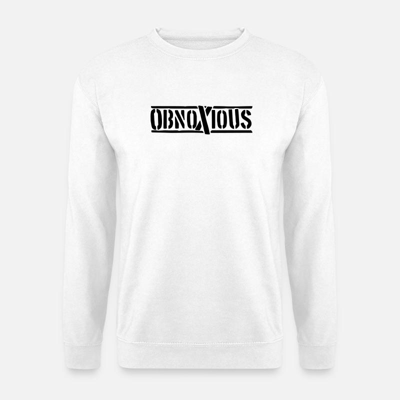 Obnoxious - Unisex Sweatshirt - white