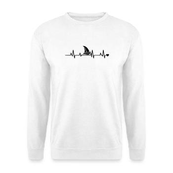 Sail - Unisex Pullover - Weiß - Vorne