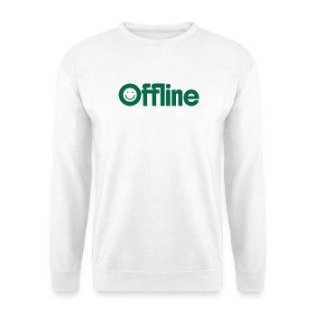 Offline Mode - Unisex Sweatshirt - white - Front