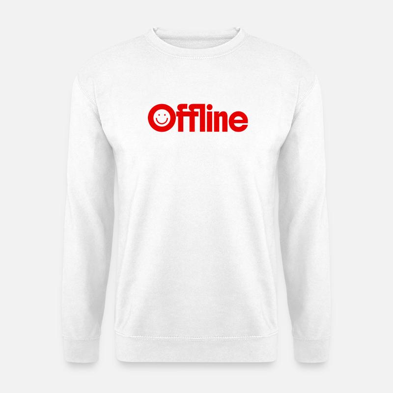 Offline - Unisex Sweatshirt - white