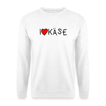 Fromage Cheese Lovers Nourriture - Sweat-shirt Unisexe - blanc - Devant