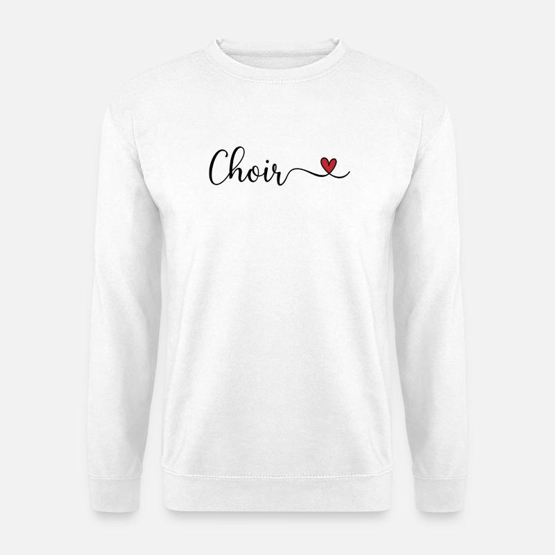 Choir - Unisex Sweatshirt - white