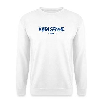 Karlsruhe - 1715 - Baden-Württemberg - Durlach - Unisex Pullover - Weiß - Vorne