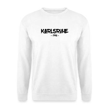 Karlsruhe - 1715 - Baden-Württemberg - Durlach - Unisex Pullover - Weiß - Vorne
