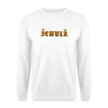 Schule Giraffe - Unisex Pullover - Weiß - Vorne