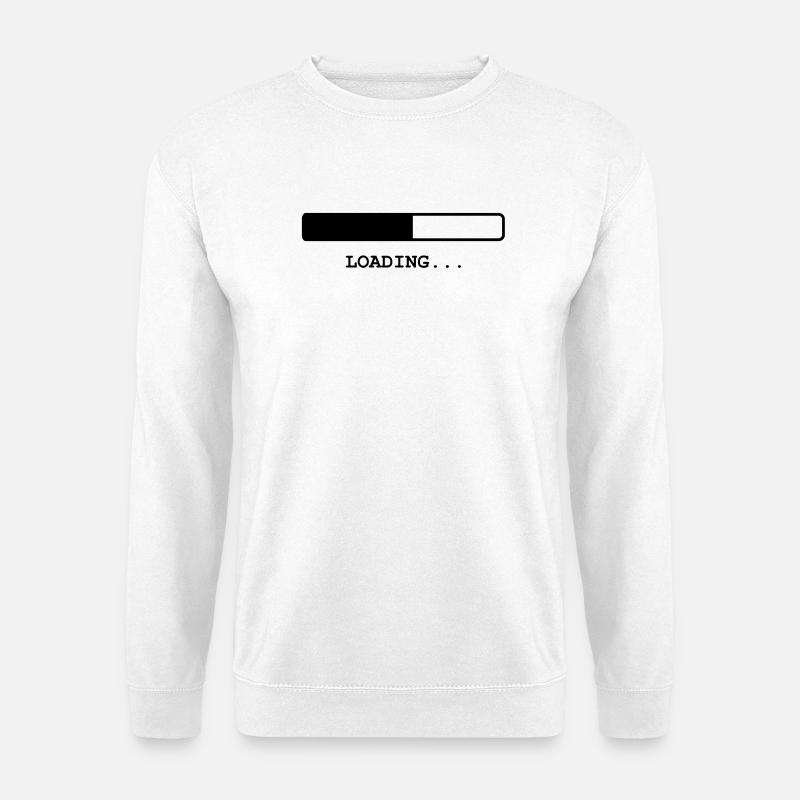 Loading... - Unisex Pullover - Weiß