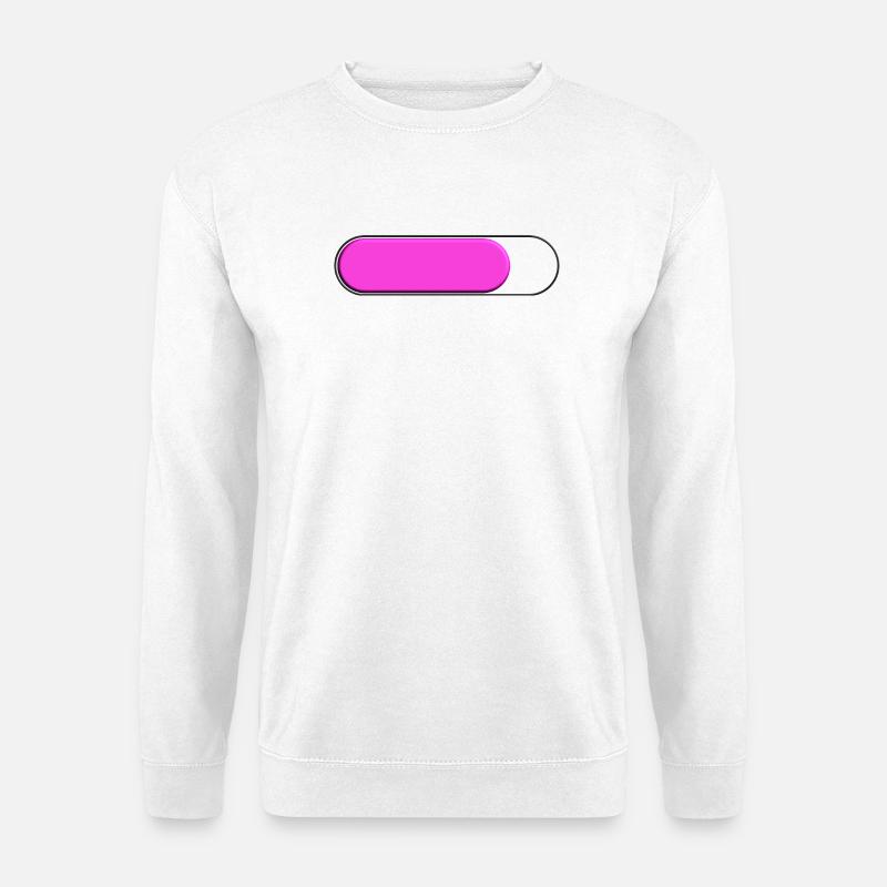 Spur Petite Rose (Beladung) - Unisex Pullover - Weiß
